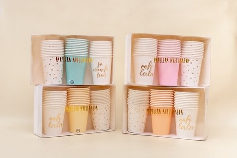 SET VASOS FAIRY X30