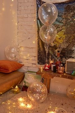 GLOBOS CONFETTI METALIZADO X 5 UNIDADES - comprar online