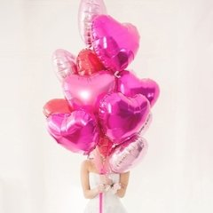 GLOBO METALIZADO CORAZON en internet