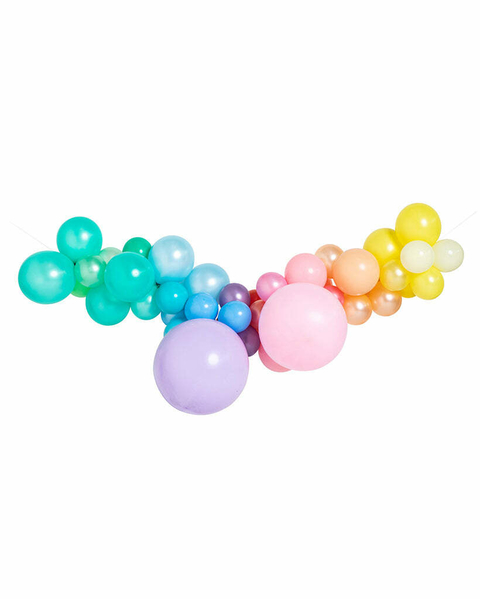 KIT GLOBOS RAINBOW X40