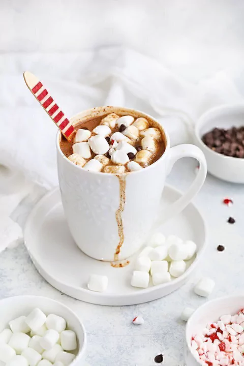 cuchara de bambu rayada x12