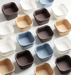 Imagen de PIROTIN RIGIDO CUADRADO kraft X10