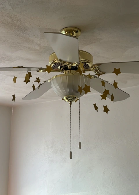 GUIRNALDA ESTRELLAS COSIDAS KRAFT