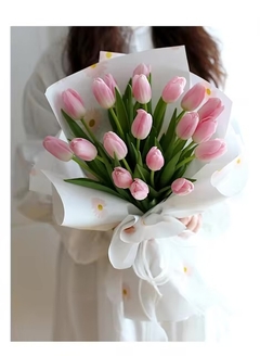 PAPEL PLASTICO COREANO MARGARITAS - tienda online