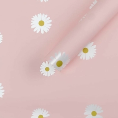 PAPEL PLASTICO COREANO MARGARITAS