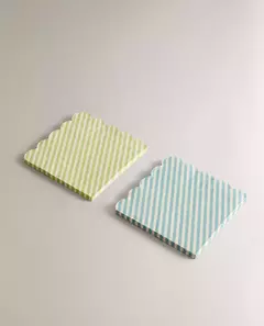 SERVILLETA SCALLOP MINI x10 en internet