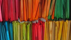 PALITOS MADERA COLOR X50 - comprar online