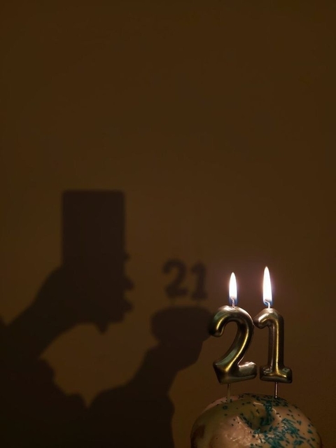 VELAS NUMERO ORO