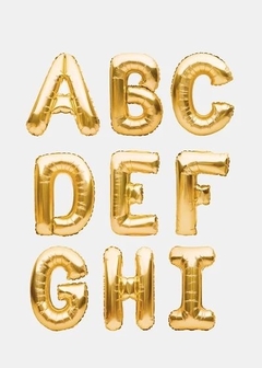 LETRAS ORO 40CM