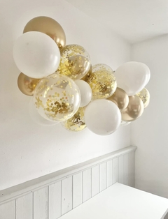 KIT GLOBOS GOLD X38 en internet