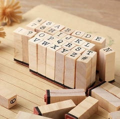 SELLO ABC Y NUMEROS MAQUINA ESCRIBIR - tienda online