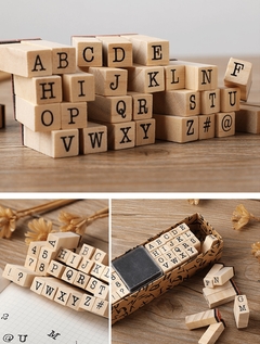 SELLO ABC Y NUMEROS MAQUINA ESCRIBIR - Papelera avellaneda