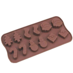 MOLDE SILICONA NAVIDAD - comprar online