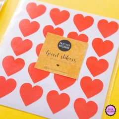 Imagen de Sticker vinilo corazón x40u