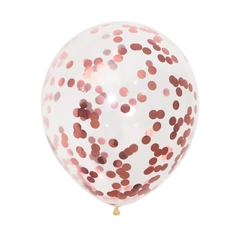 GLOBOS CONFETTI METALIZADO X 5 UNIDADES - comprar online