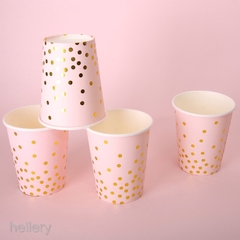 vasos pastel dots - Papelera avellaneda