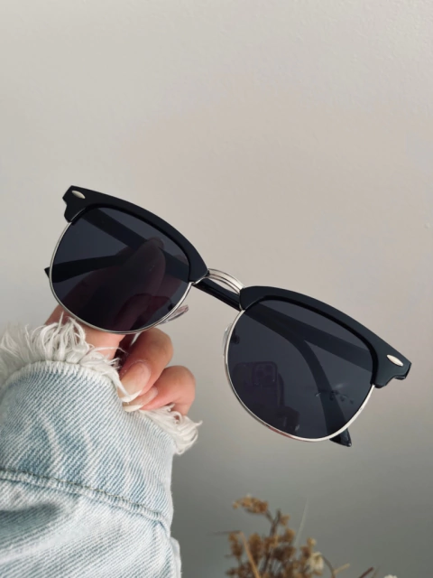 GAFAS TIXI NEGRO PLATEADO