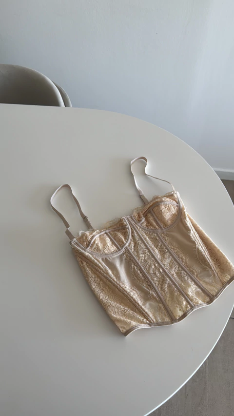 CORSET BERTHA MANTECA - comprar online