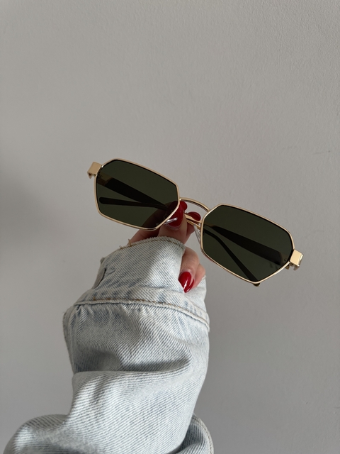 GAFAS HUGS VERDE DORADO