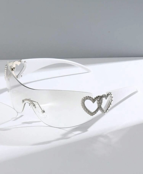 GAFAS HEART TRANSPARENTE