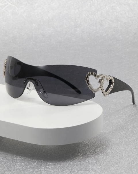 GAFAS HEART NEGRO