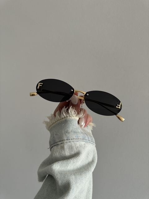 GAFAS RICCI NEGRO DORADO