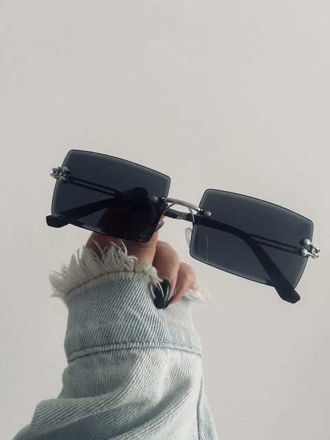 GAFAS HAILEY NEGRO/PLATEADO