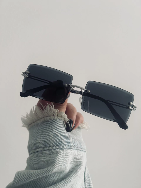 GAFAS HAILEY NEGRO/PLATEADO