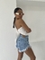TOP FLORA LINO BLANCO - comprar online
