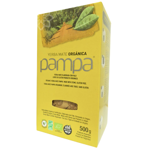 Yerba Mate Orgánica Pampa 1/2 Kg