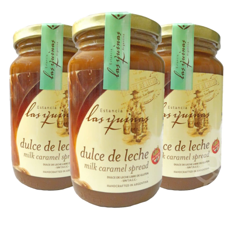 Pack x 3: Dulce De Leche Natural Tradicional x 450 grs - Las Quinas - comprar online