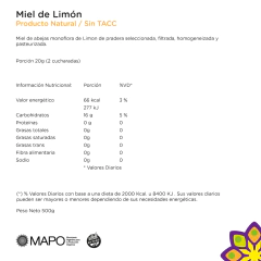 Pack x 3: Miel Pura Monofloral (Eucalipto y Limon) x 500 grs - Las Quinas - Andalhue