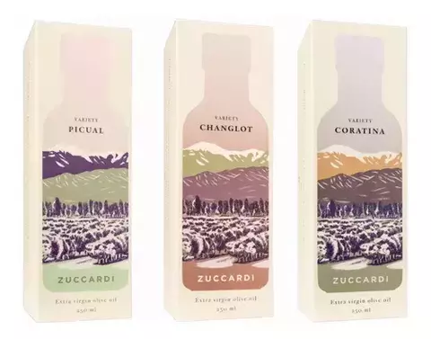 Pack x3: Aceite oliva Zuccardi Varietales - Ideal para regalo