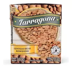 Lentejas Secas Remojadas Tarragona - 340g