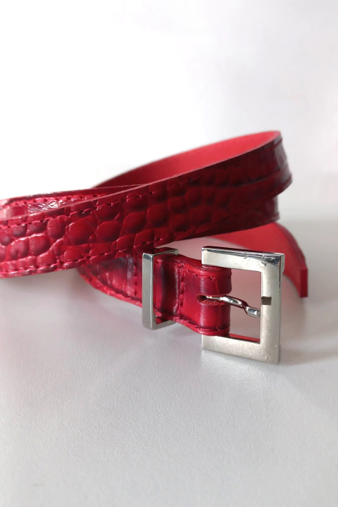 Cinturón Hamburgo Rojo