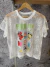 Remera encaje estampa - comprar online