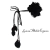 CINTO DE FLOR PRETO