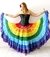 SAIA ARCO IRIS 20 METROS COM DOURADO - loja online