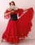 CONJUNTO EM CREPE VERMELHO COM DOURADO - comprar online