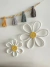 Combo flores macrame - comprar online