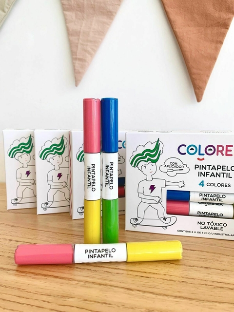 Pinta Pelo de colores