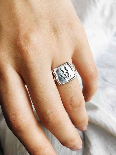 anillo lavandas