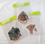 Parche de tela 10cm (Set x3) - Harry Potter Slytherin - comprar online