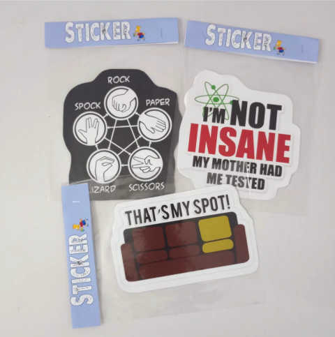 Stickers - The big bang theory