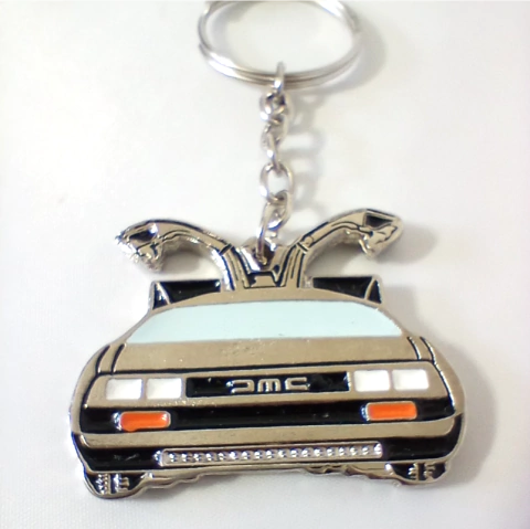 Llavero de colección - Volver al Futuro Delorean
