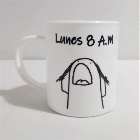 Taza Flork (meme) - Jornada laboral en internet