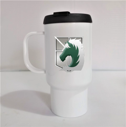 Jarro Térmico Shingeki no kyojin - Logo Policia militar