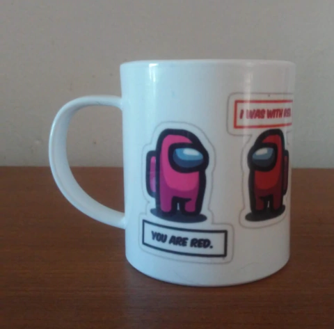 Taza Among Us - You're red