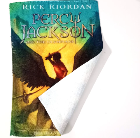 Toalla de mano - Percy Jackson - Portada La maldición del Titan - comprar online