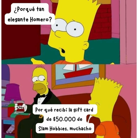 Gift Card Slam 50000 - "Me duelen los bolsillos"